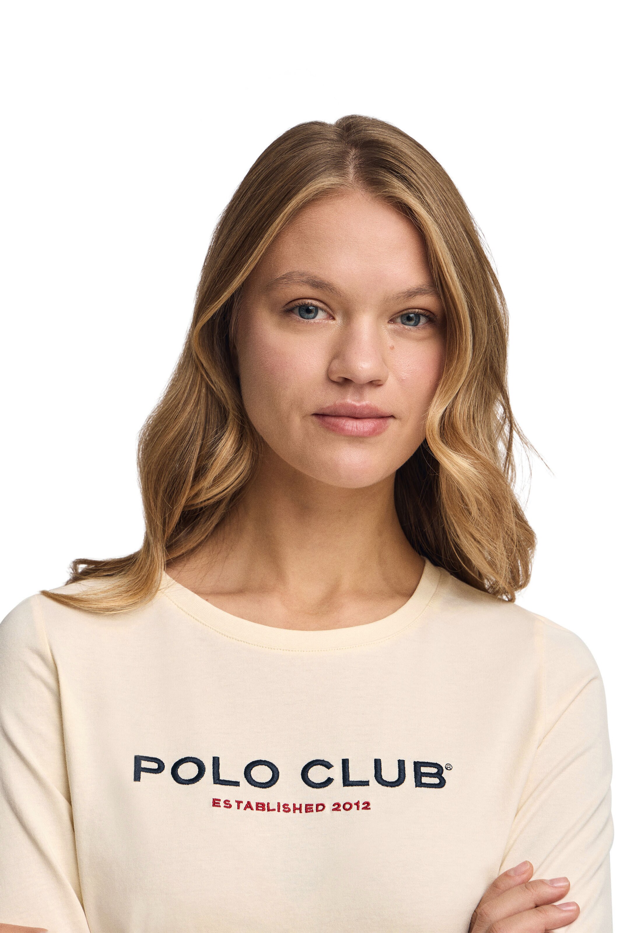 Polo Club Shirt in Beige