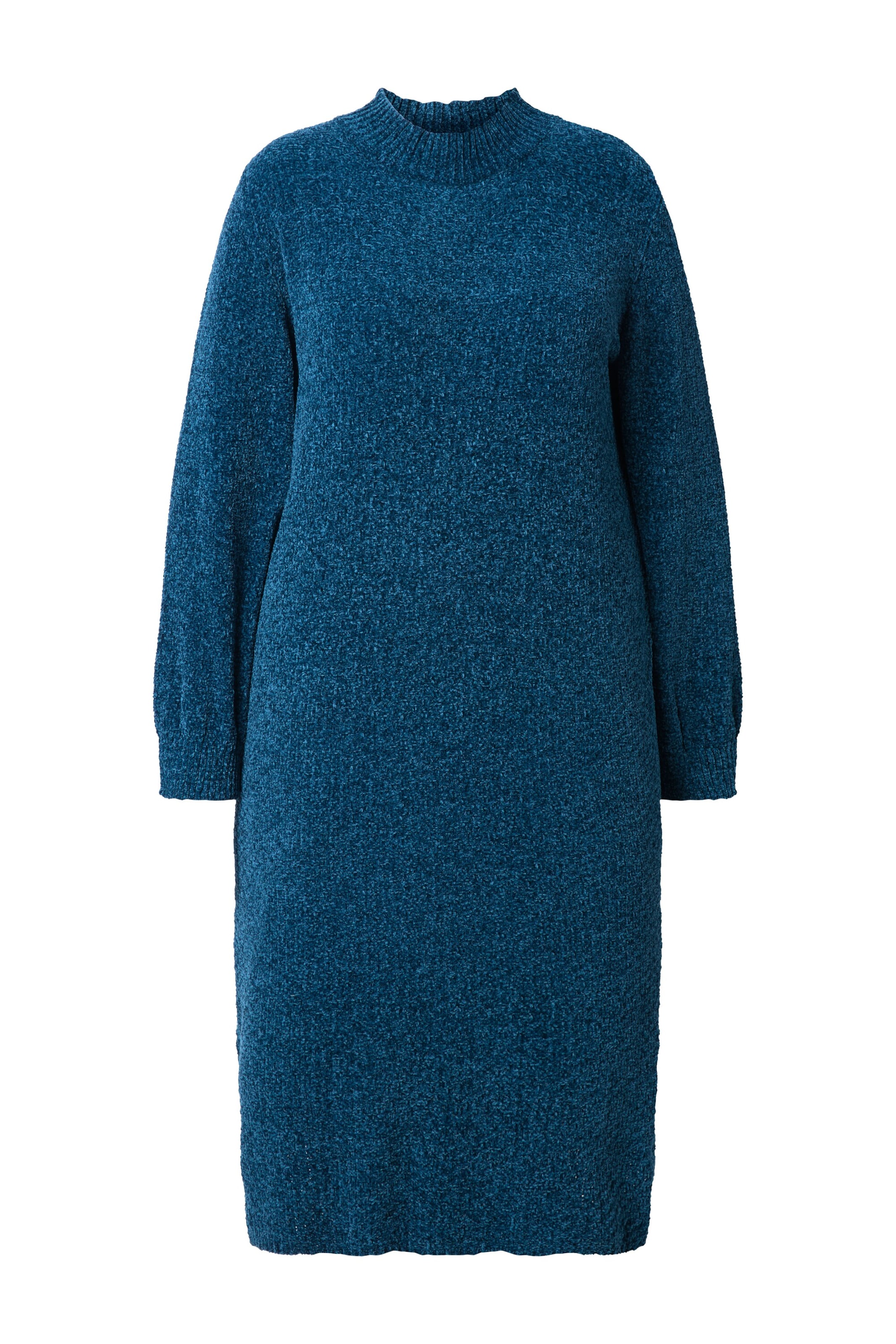 Ulla Popken Strickkleid in Grün: Vorderseite