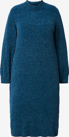 Robes en maille Ulla Popken en vert : devant