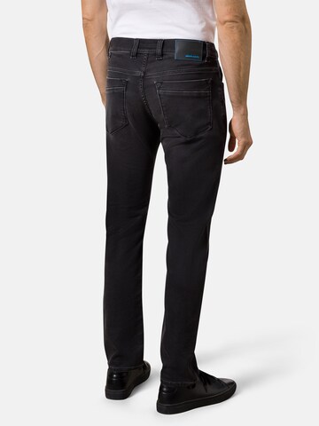 PIERRE CARDIN Slimfit Jeans 'Lyon' in Schwarz