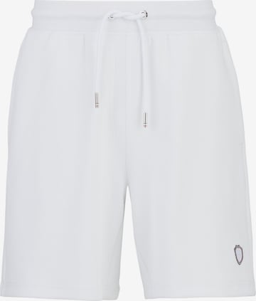 19V69 ITALIA Штаны 'Sergio Flag' в Белый: спереди