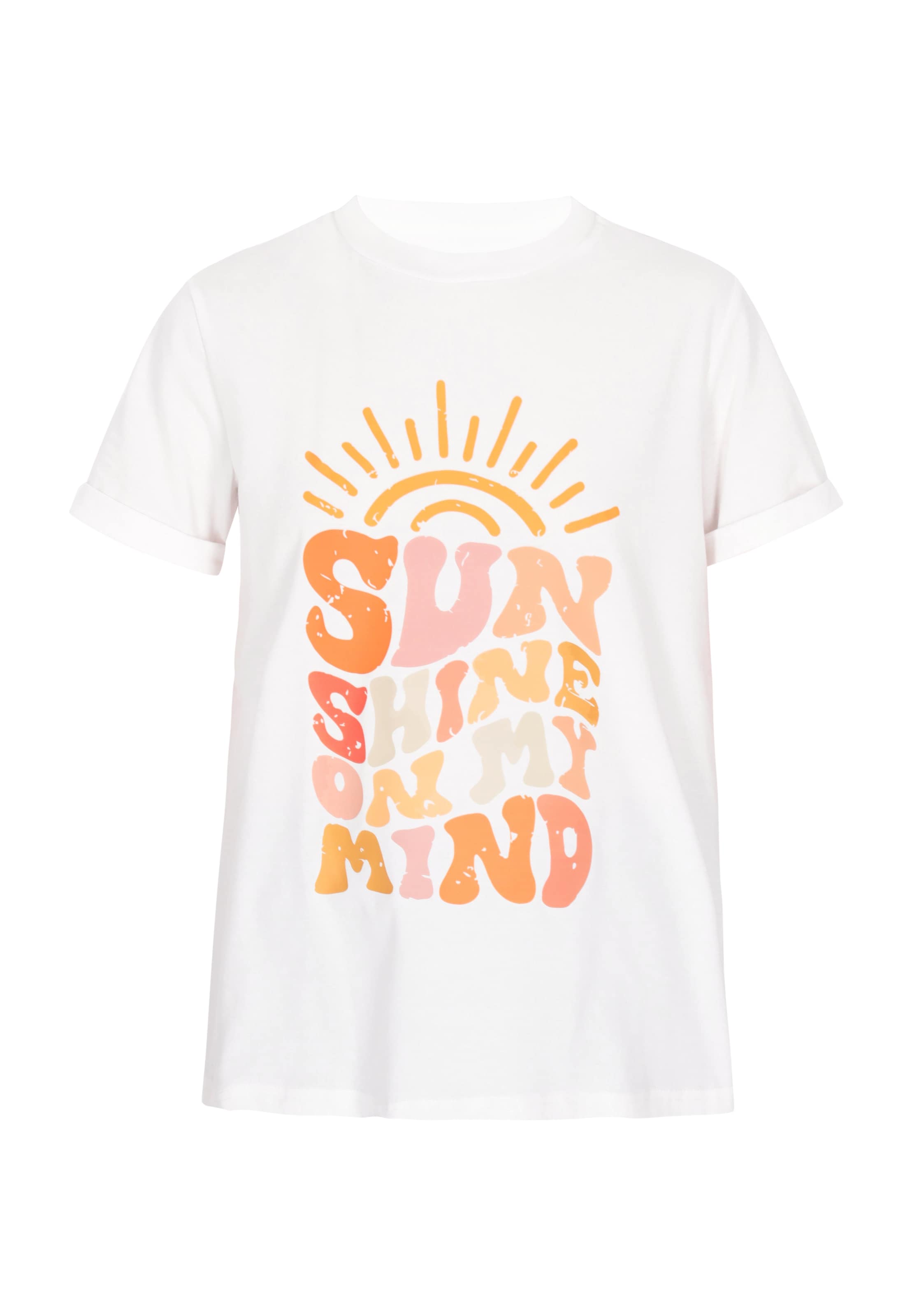 usha BLUE LABEL Shirt 'Fashion Look' in White: front