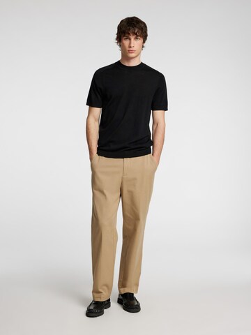 T-Shirt SELECTED HOMME en noir