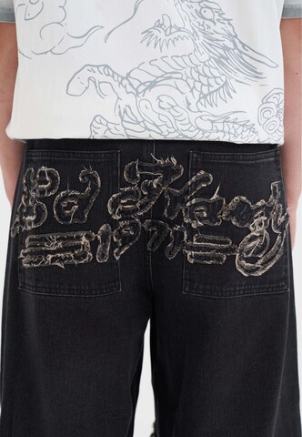 Ed Hardy - Loosefit Vaquero en negro