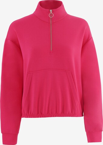 Sweat-shirt FRESHLIONS en rose : devant