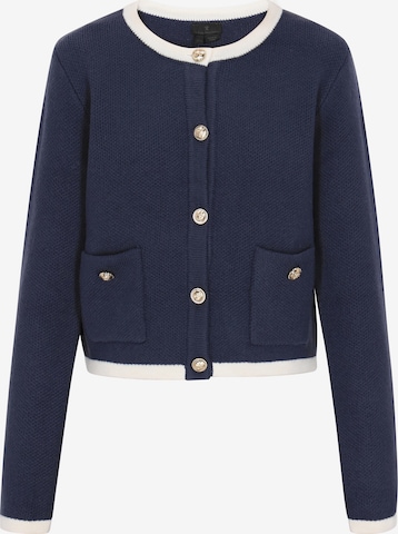 mėlyna DreiMaster Klassik Kardiganas: priekis