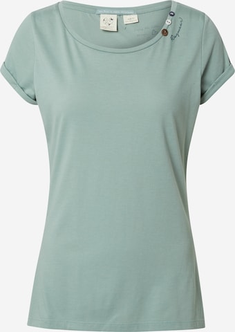 Ragwear T-shirt 'FLORAH' i grön: framsida