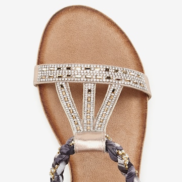 LASCANA Sandals in Beige