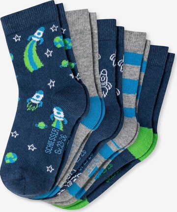 SCHIESSER Socks in Blue: front