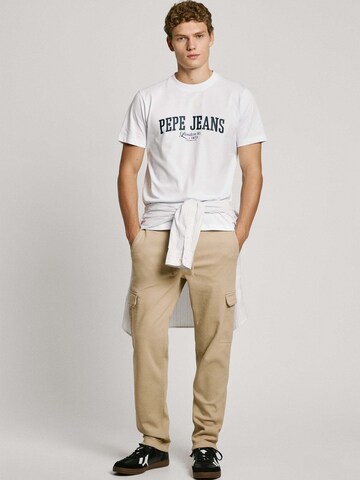 Slimfit Pantaloni cargo di Pepe Jeans in beige