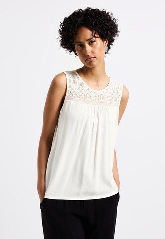 STREET ONE Top in White: front