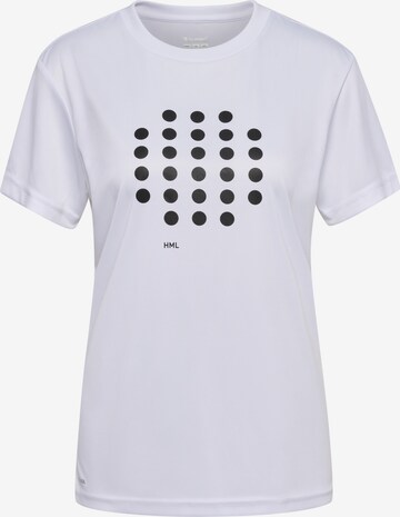 Hummel Performance Shirt 'Court' in White: front