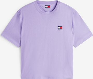 Maglietta di Tommy Jeans in lilla: frontale