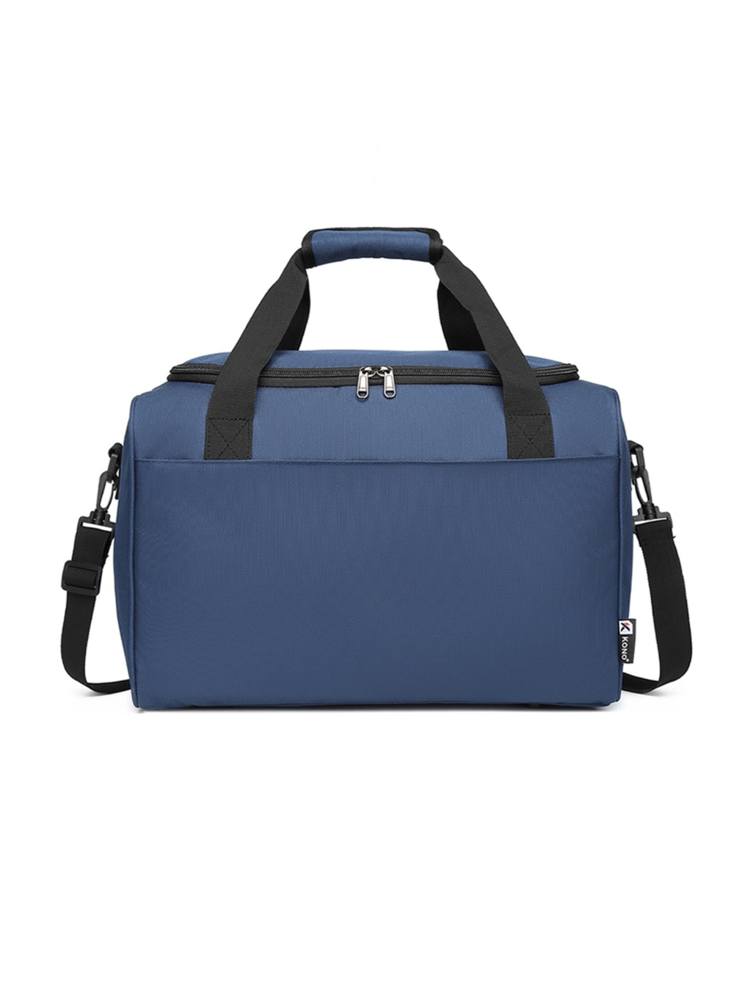 Kono Document Bag in Blue: front