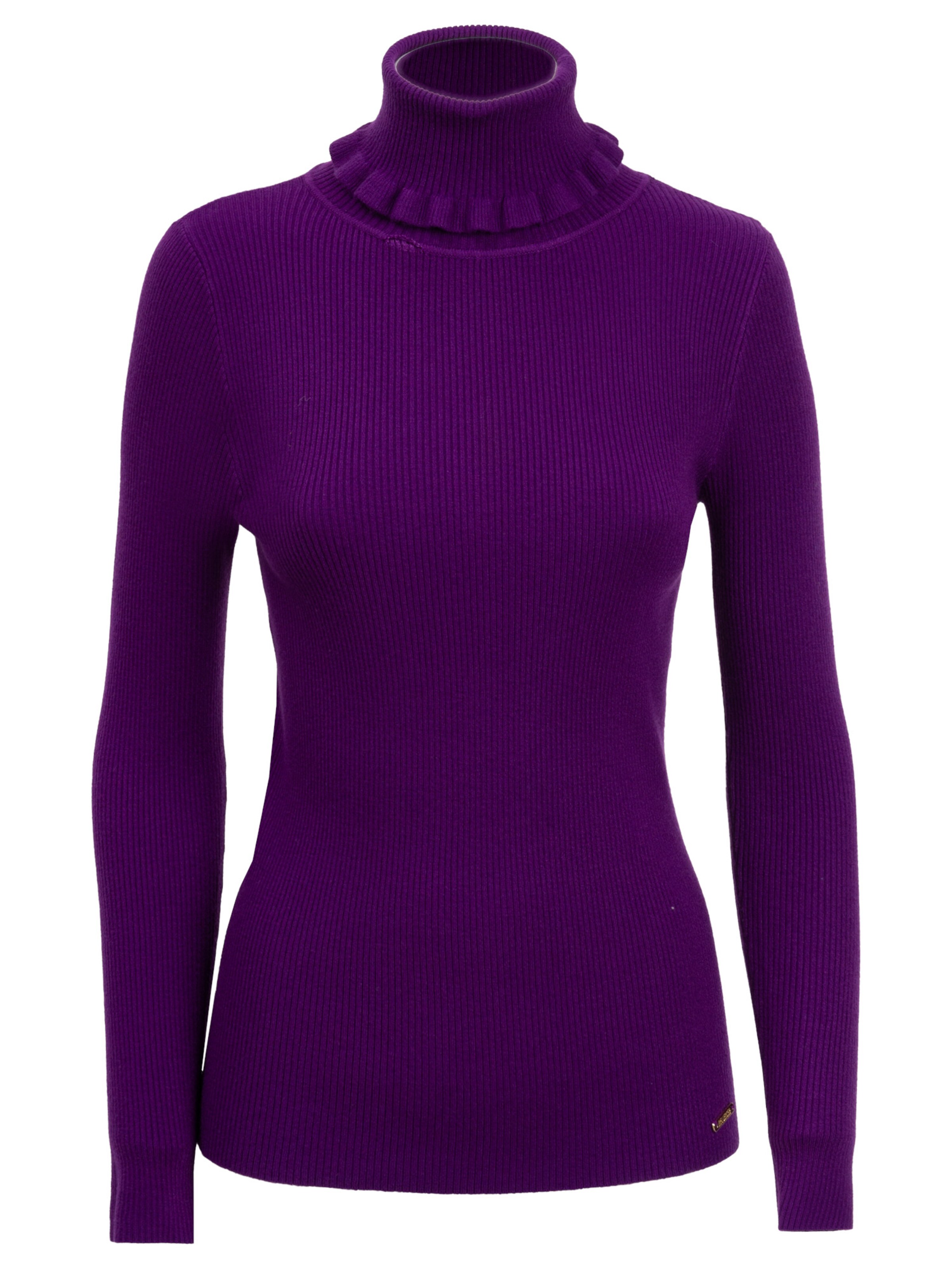Influencer Sweater in Purple: front
