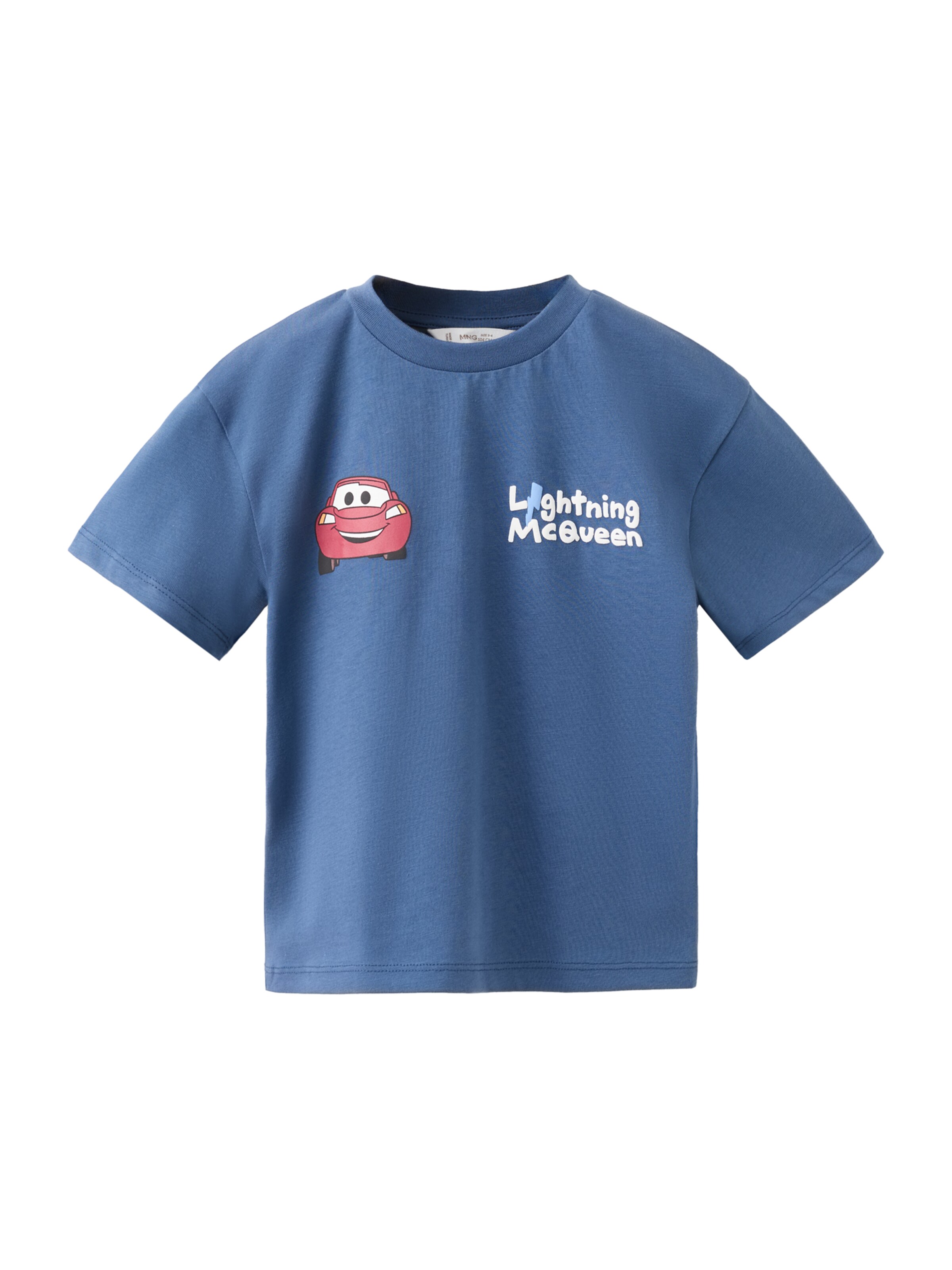 MANGO KIDS Shirt 'QUEEN' in de kleur Blauw, Productweergave