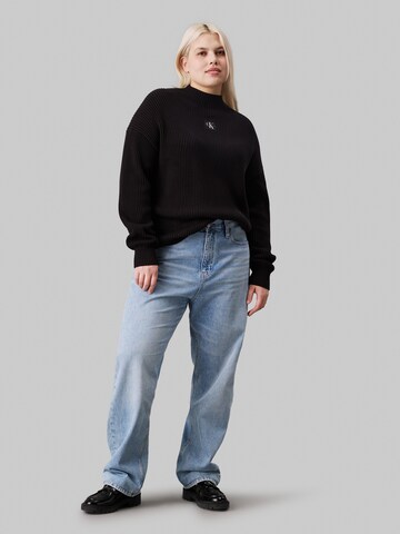 Calvin Klein Jeans Plus Pullover in Schwarz