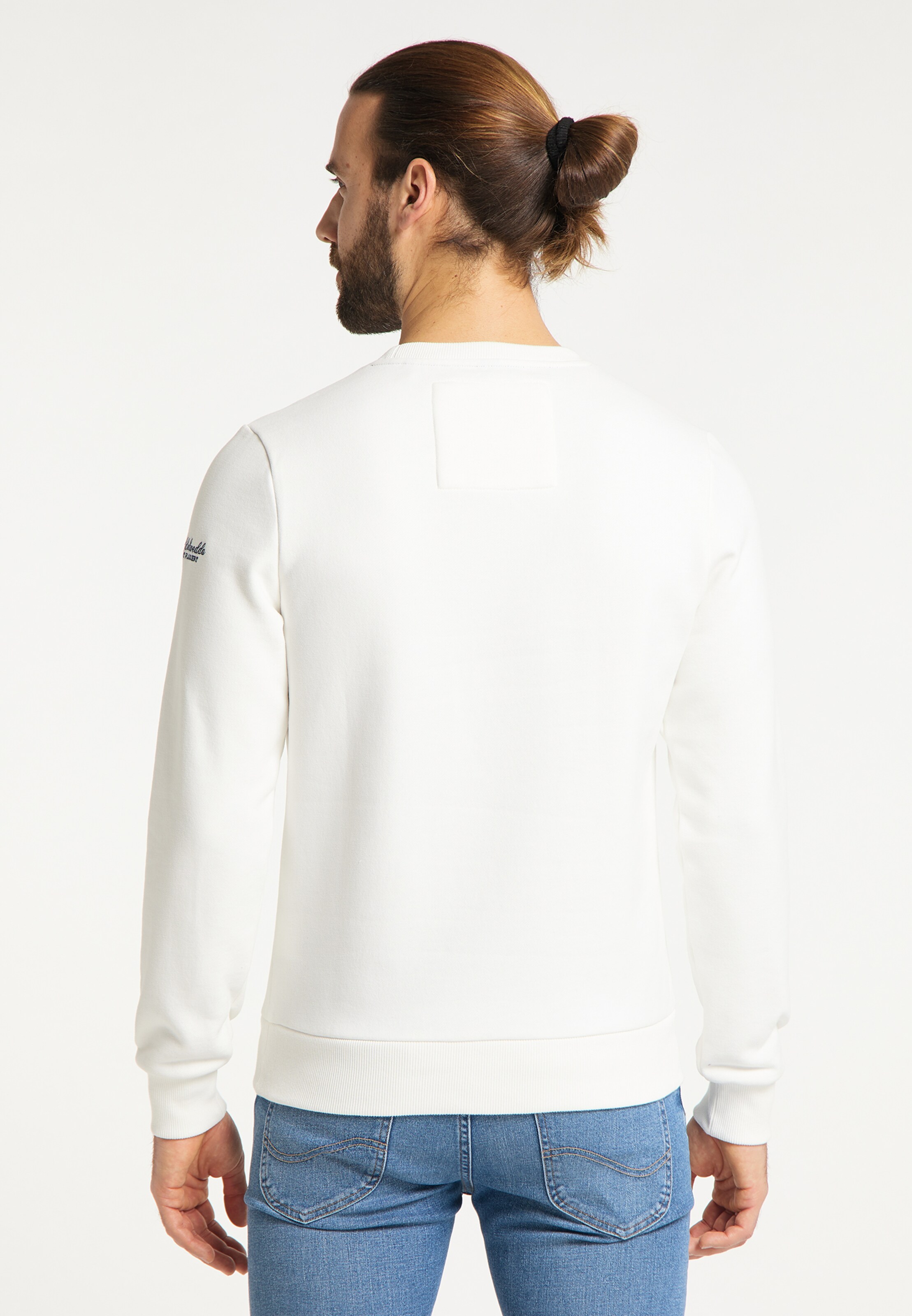 Männer Sweat Schmuddelwedda Sweatshirt in Weiß - QG81157 Männer Sweat Schmuddelwedda Sweatshirt in Weiß - QG81157