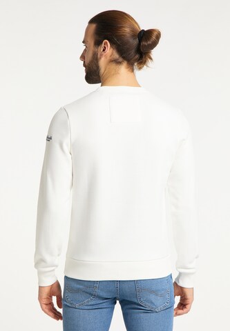 Schmuddelwedda Sweatshirt i vit