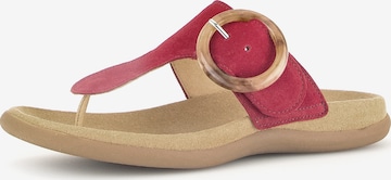 GABOR T-Bar Sandals 'Dianette' in Pink: front