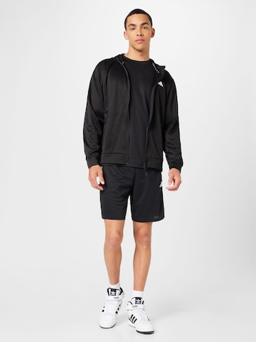 ADIDAS PERFORMANCE Regular Workout Pants 'Train Essentials' in Black