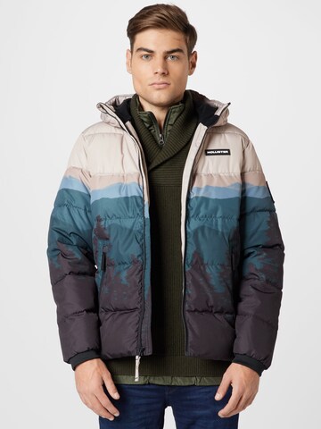 Veste mi-saison 'CHANNEL' HOLLISTER en marron : devant