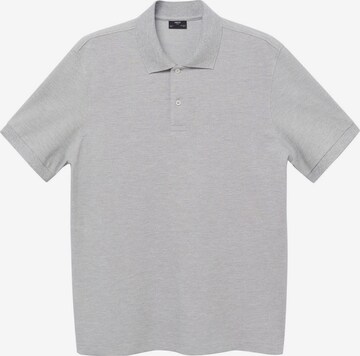 MANGO MAN Poloshirt 'REA' in Grau: predná strana