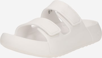 Mule 'COZMO E' ECCO en blanc : devant