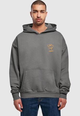 Merchcode Sweatshirt 'Espresso' in Grau: Vorderseite