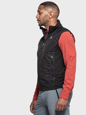 Gilet ' Hiking Hybrid Vt Style Blaueis MNS ' Schöffel en noir