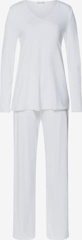 Pyjama Hanro en blanc : devant