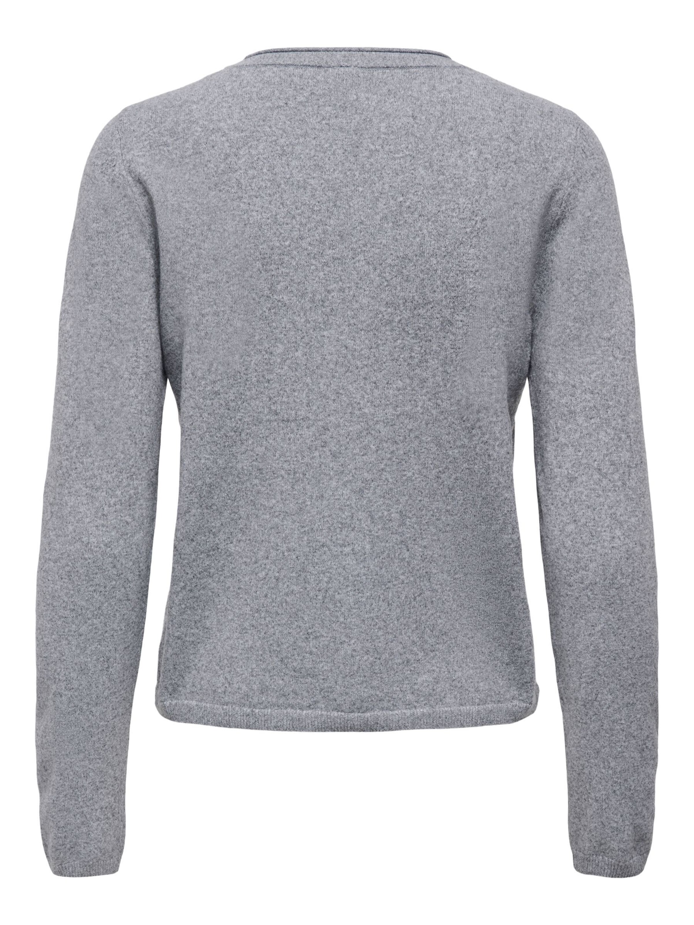 ONLY Strickjacke 'ONLLoyal' in Grau