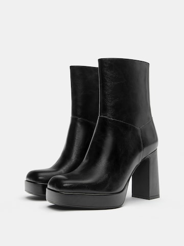 Bottines Pull&Bear en noir