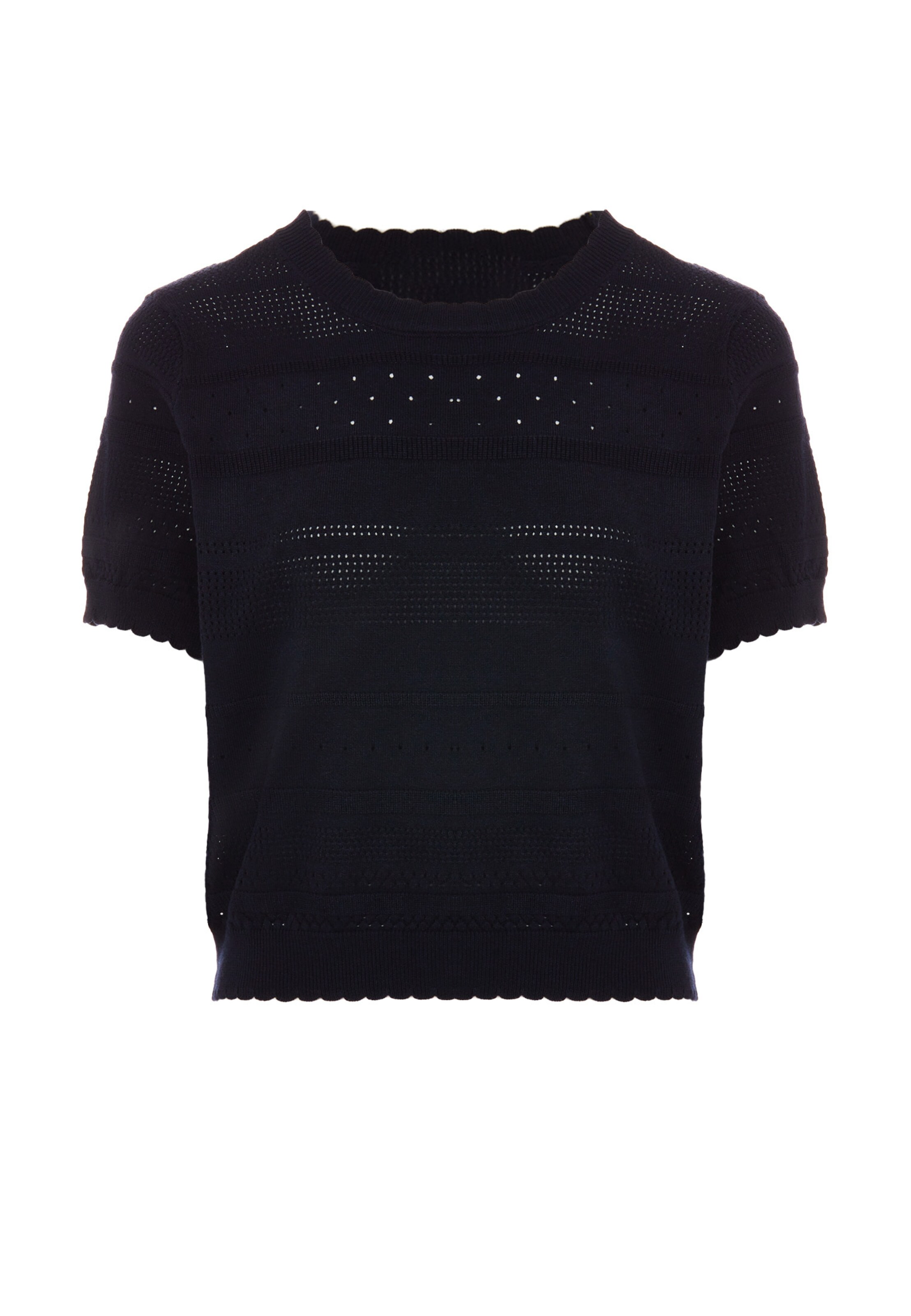 NAEMI Bluse in Blau: Vorderseite