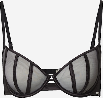 T-shirt Reggiseno 'Corinne Caia' di Lindex in nero: frontale