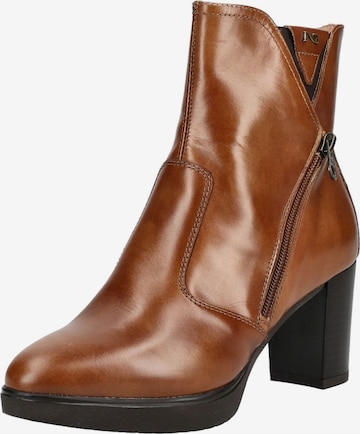 Bottines Nero Giardini en marron : devant