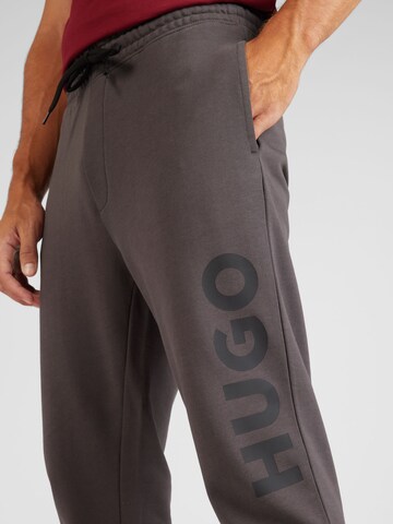 Tapered Pantaloni 'Dutschi' di HUGO in grigio