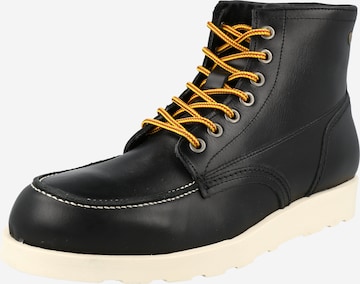 JACK & JONES Lace-Up Boots 'Darwin ' in Black: front