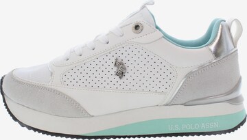 U.S. POLO ASSN. Sneakers 'Frisby002' in White: front