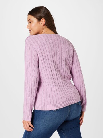 Lauren Ralph Lauren Plus Pullover 'MONTIVA' in Pink