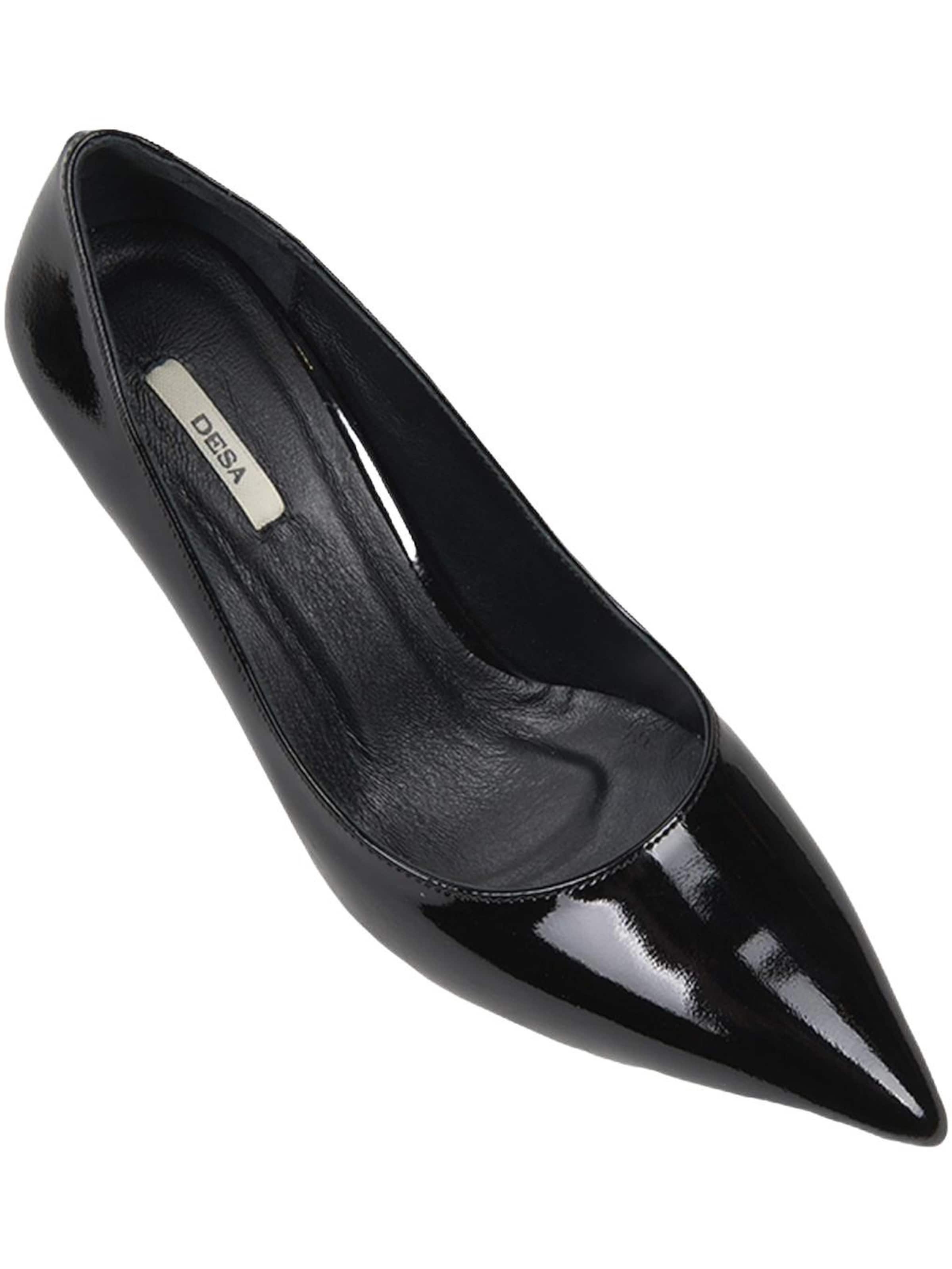 Desa - Zapatos con plataforma 'Pumps' en negro