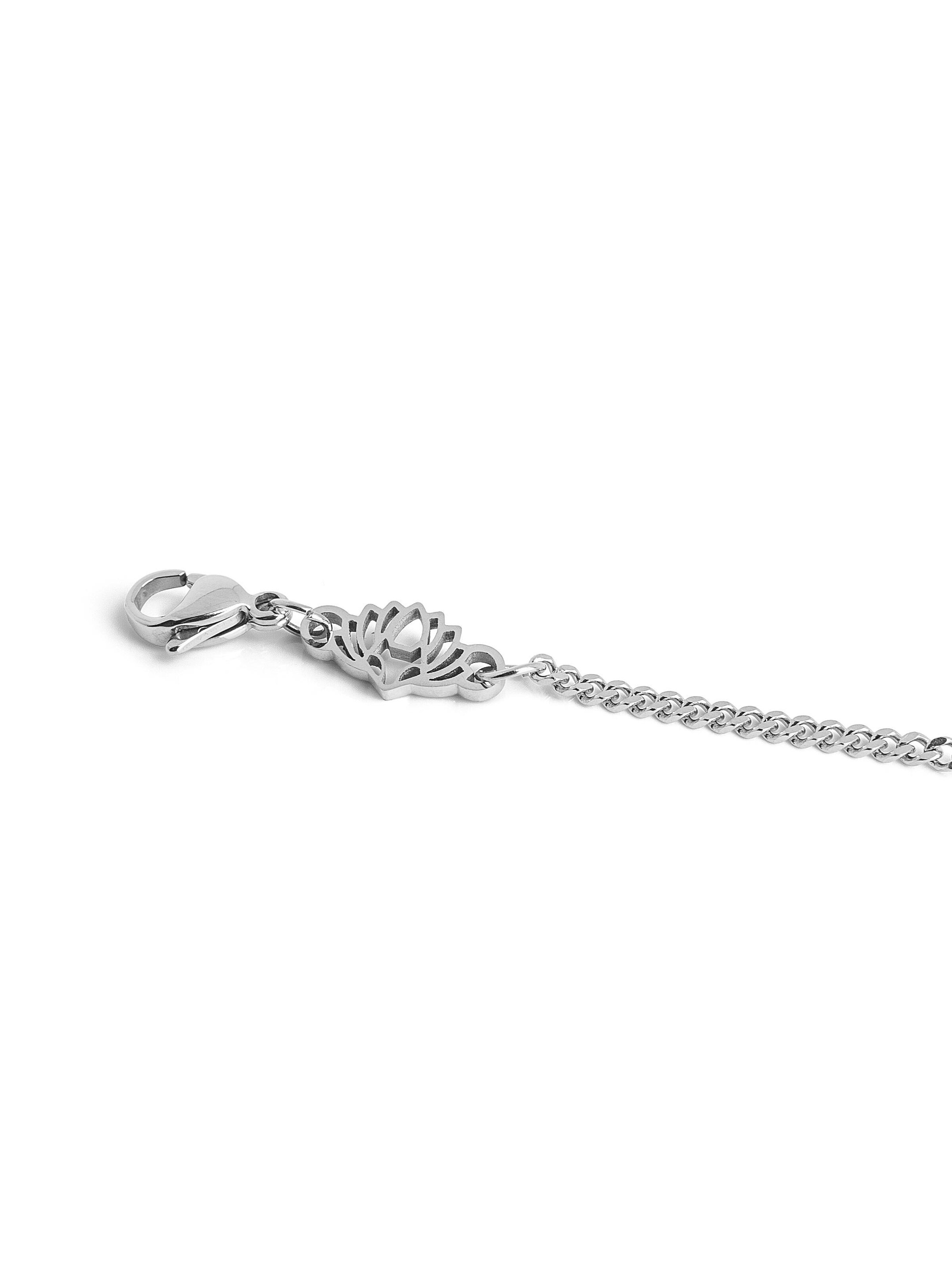 Akitsune Armband 'Cuban'‌‌‌‌‌‌‌‌‌ in Silber