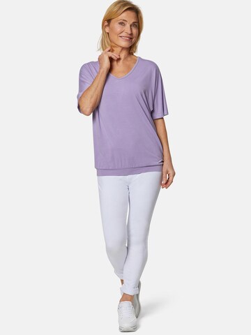 Goldner Shirt in Lila