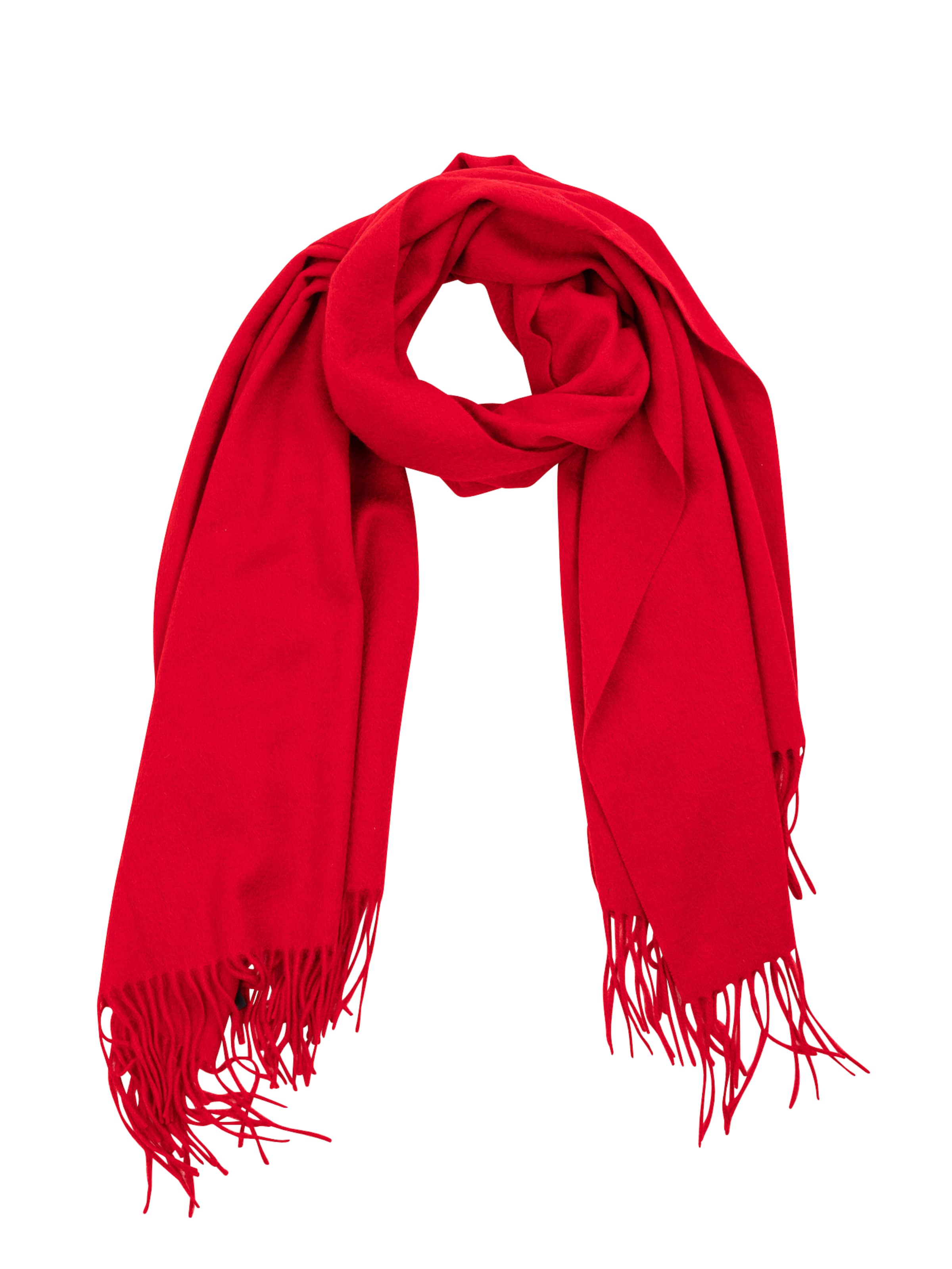 CASH-MERE.CH Kaulaliina värissä punainen: etupuoli