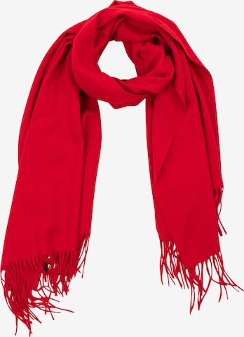 Sciarpa di CASH-MERE.CH in rosso: frontale