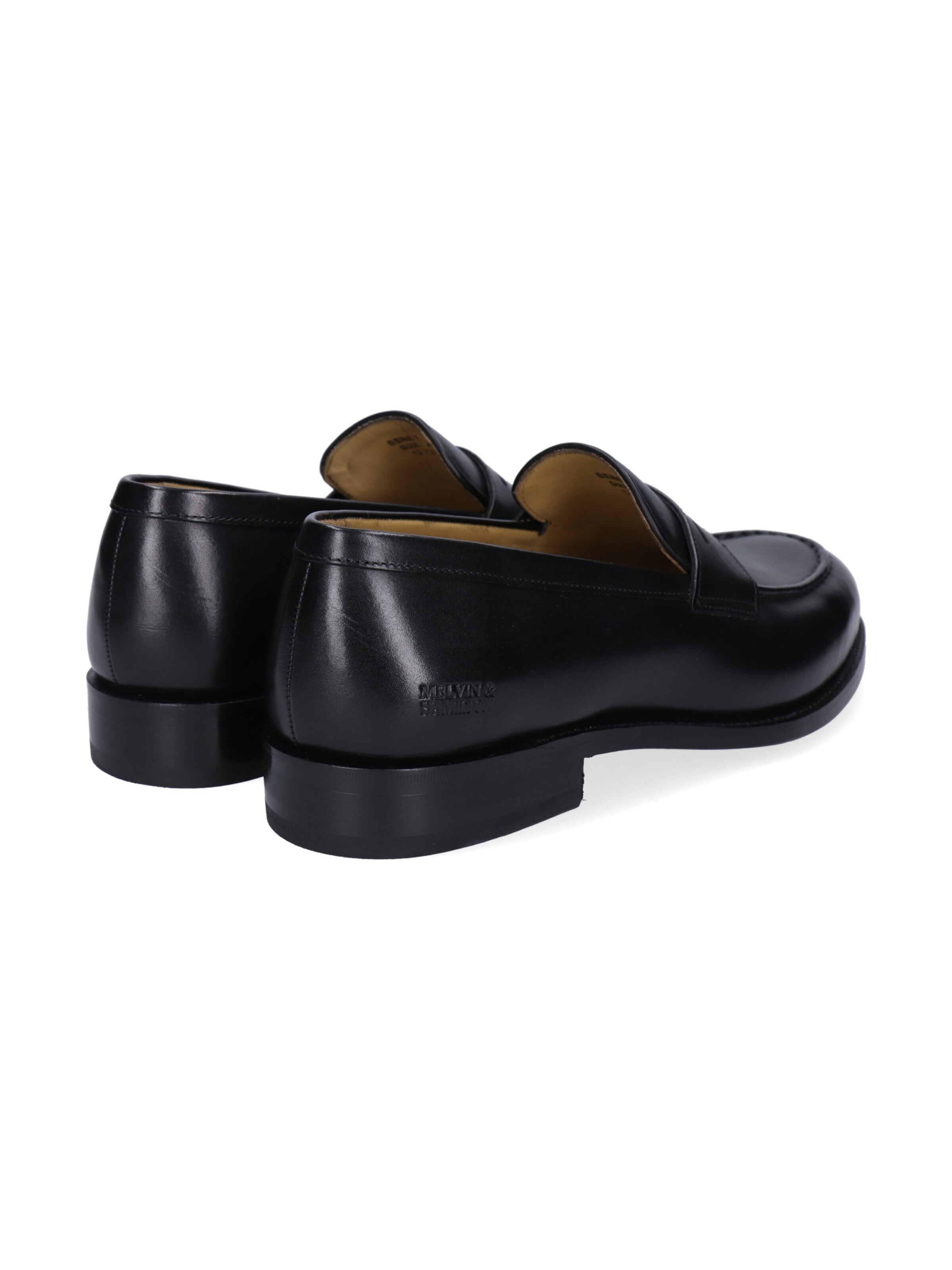 MELVIN & HAMILTON Mokassin 'Benet 8'‌‌‌‌‌‌‌‌‌‌ in Schwarz