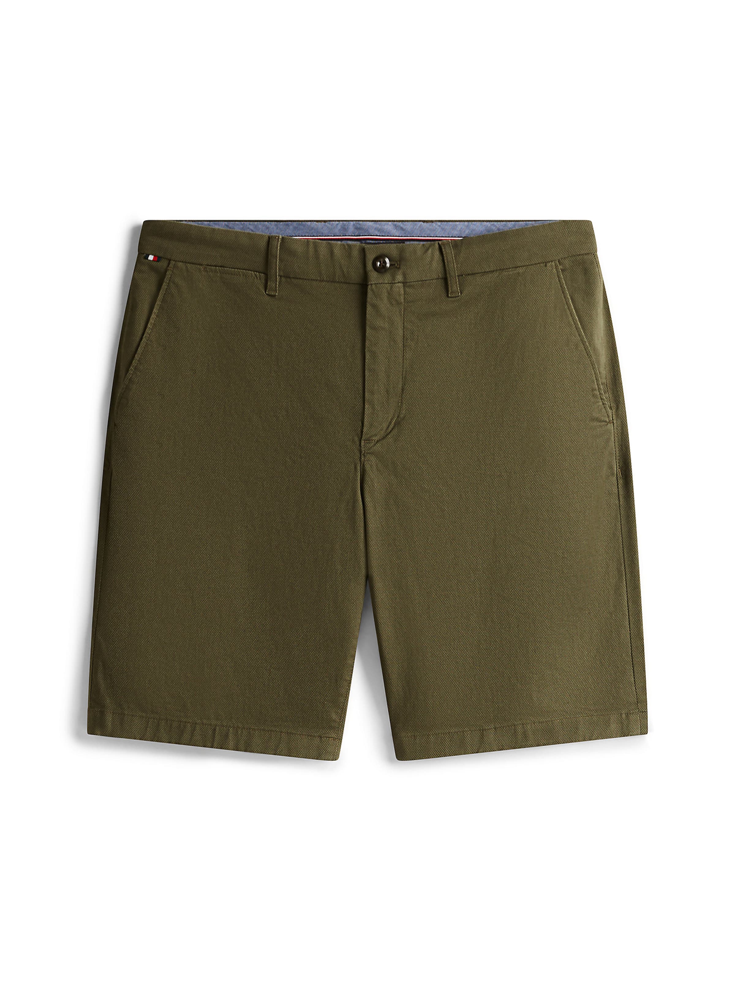 Pantalon chino 'Harlem' TOMMY HILFIGER en vert : devant