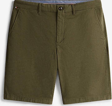 TOMMY HILFIGER Chino trousers 'Harlem' in Green: front