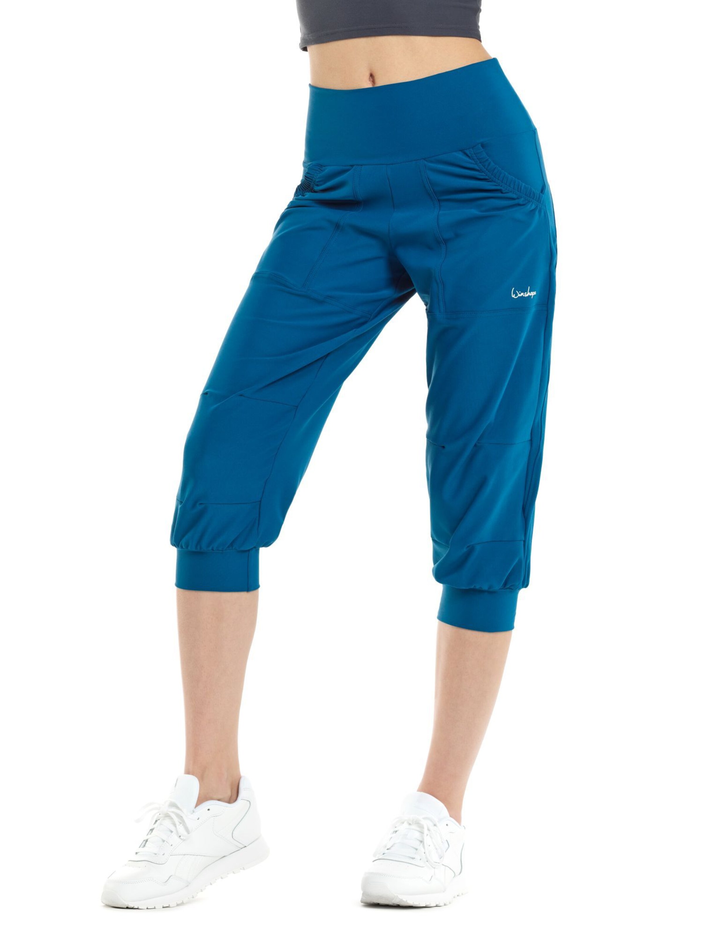 Winshape Tapered Παντελόνι φόρμας ' LEI201C ' σε μπλε: μπροστά