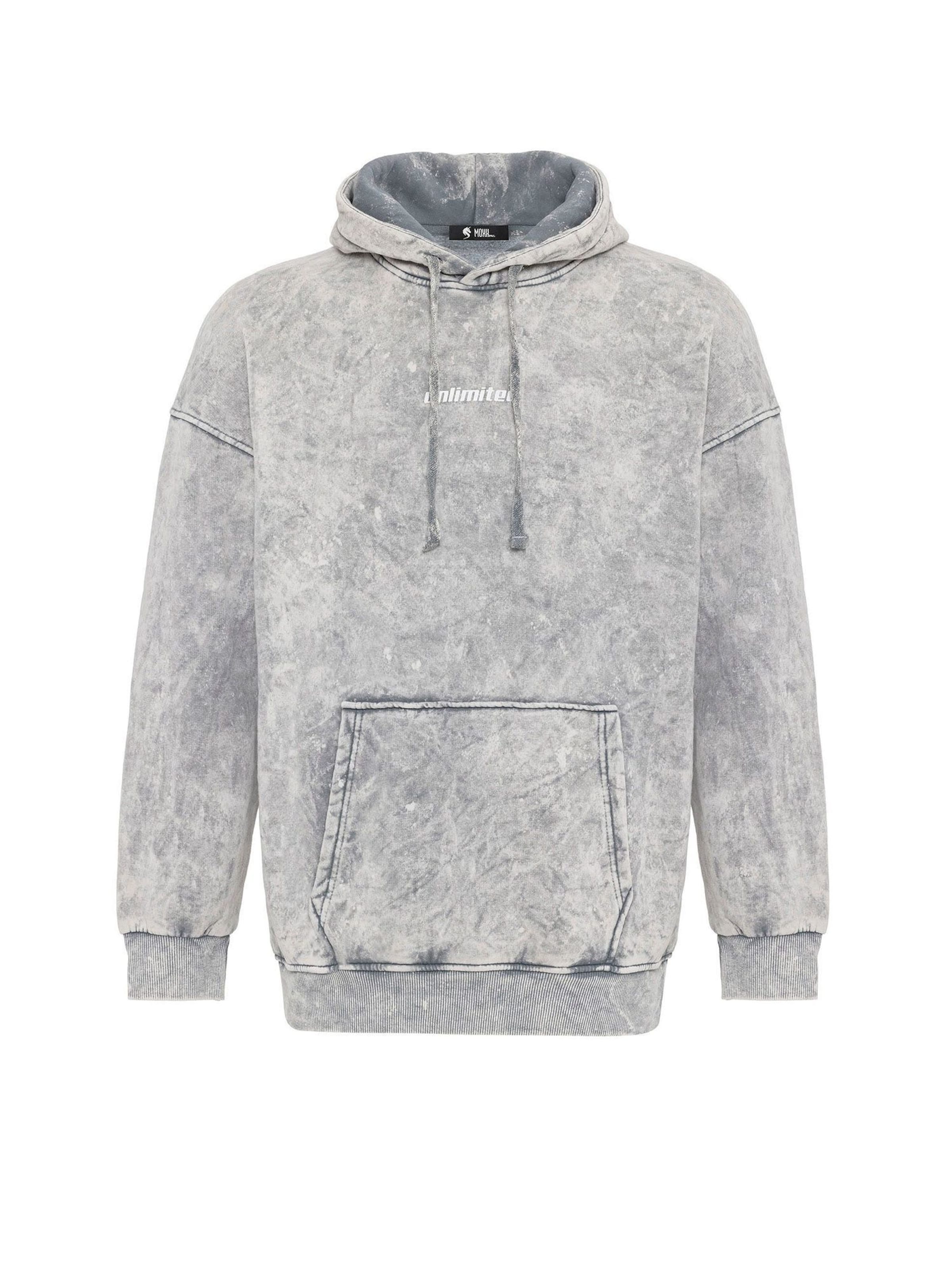 Moxx Paris Mikina - Sivá: predná strana